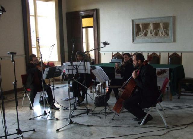 il Quartetto d'archi "Ascolta la Ciociaria" esegue 'Fantasia' di Francesco Marino